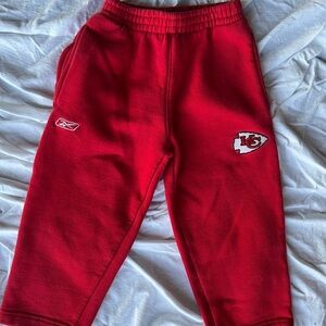 NFL Kansas City Chiefs Reebok Kids 3T Red Sweatpants